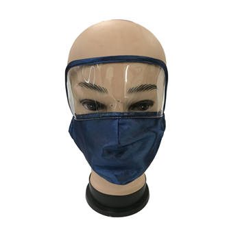 Fashion Cotton Mask With PVC Eye Shield
