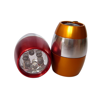 Mini Barrel Drum Flashlight Key Chain