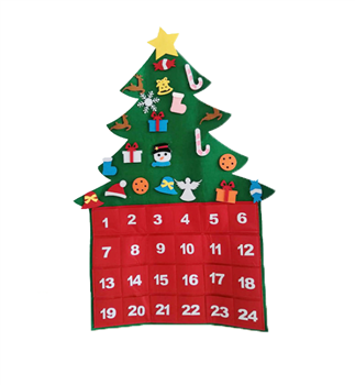 Christmas Tree Felt Advent Calendar