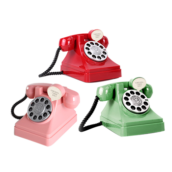 Retro Telephone Piggy Bank