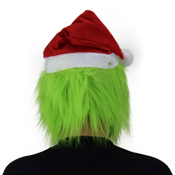 The Grinch green monster latex mask