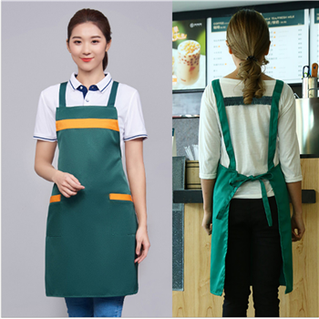 Full Length Polyester Twill Fabric Apron