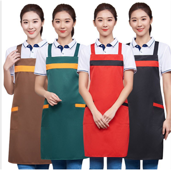 Full Length Polyester Twill Fabric Apron