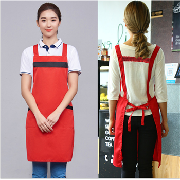 Full Length Polyester Twill Fabric Apron