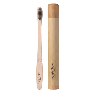  Bamboo Toothbrush Set