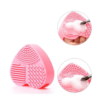 Heart Shaped Makeup Brush Cleaner