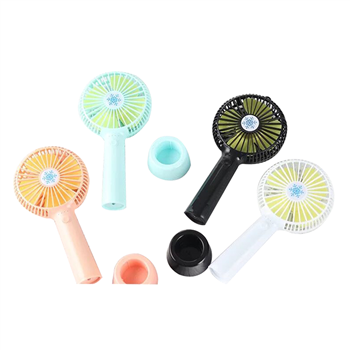 Rechargeable Portable Fan with LED Light