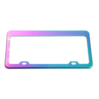 Iridescent License Plate Frame 