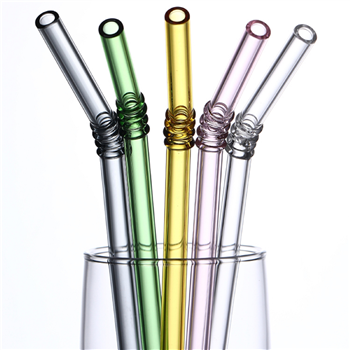 Reusable Clear Glass Straw