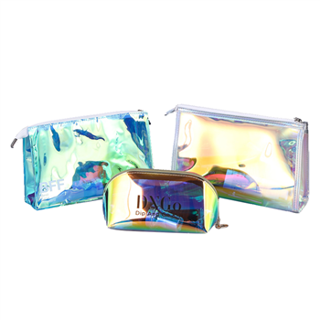 Holographic PVC Cosmetic Bag