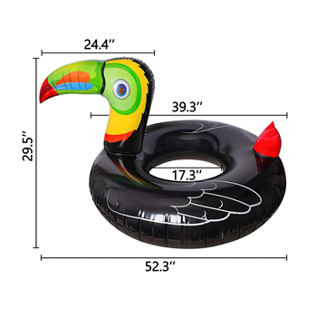 Tropical Toucan Inflatable Pool Float 