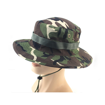 Foldable Bucket Hat with Camouflage 