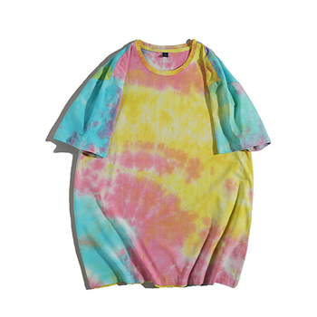 Tie-Dyed Short Sleeve Shirt