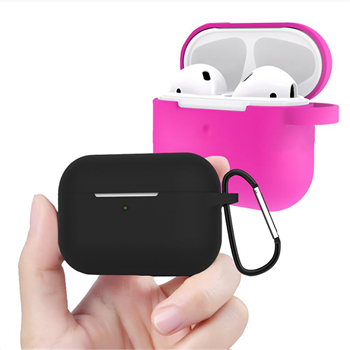 Airpods silicone Case with Keychain