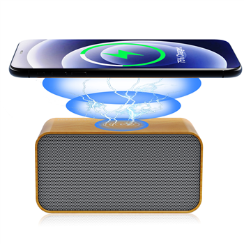 Bluetooth Speaker with Wireless Charger