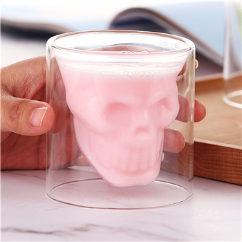Skull Glass Cup