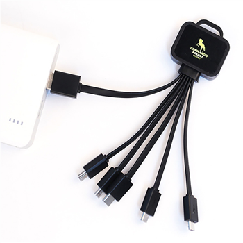 5 in 1 Multiple Light Charger Cable 