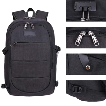 Multi-function anti-theft backpack
