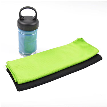 Cooling Towel with Handle Bottle
