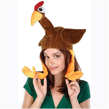 Plush Turkey Hat