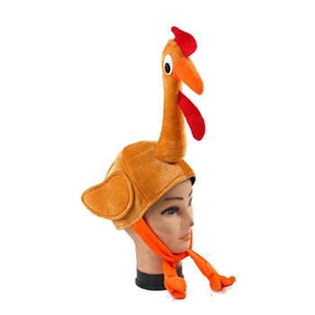 Plush Turkey Hat
