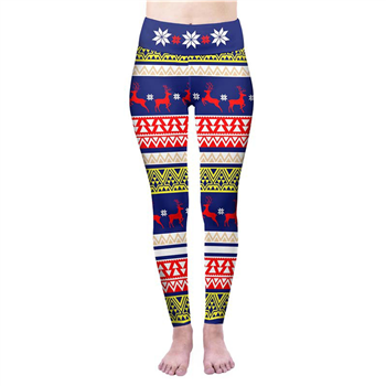 High Waist Christmas Yoga Pants