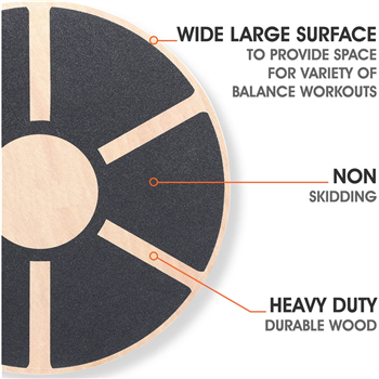 Wooden Wobble Balance Board