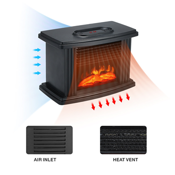 Mini Electric Fireplace Stove Heater