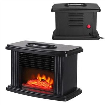 Mini Electric Fireplace Stove Heater