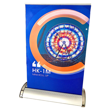 A4 Mini Table Top Banner Stand