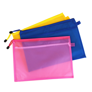 Colored document stationery bags