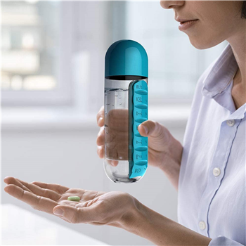 Water Bottle Pill Box