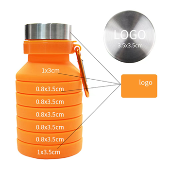 Collapsible Folding Silicone Water Bottle