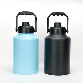 Half Gallon Insulated Water Bottle Jug with Handle
