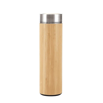 Bamboo Stainless Steel Water Bottle 