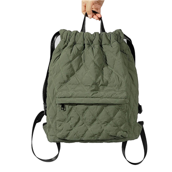 Puffer Drawstring Backpack