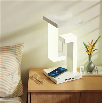 LED Lamp with Wireless Charger