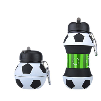 Collapsible Silicone Sporty Bottle