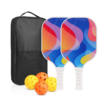 Personalized Fiberglass Surface Pickleball Set