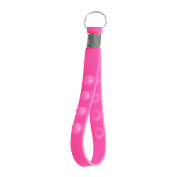 Bubbles Silicone Bracelet Keychain