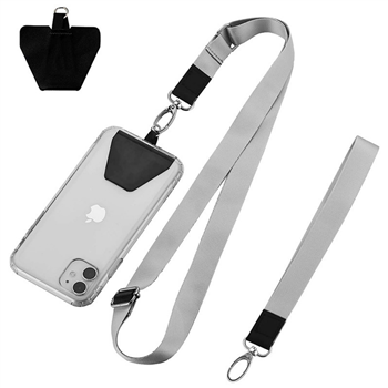 Phone Lanyard with Adjustable Neck Strap