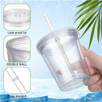 12 oz Clear Tumblers