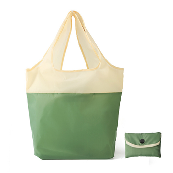 Eco-Friendly Folding Tote Shopping Bag fits in Pocket