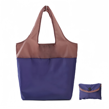 Eco-Friendly Folding Tote Shopping Bag fits in Pocket