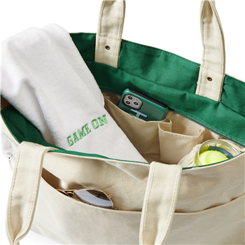 Canvas Tennis Tote