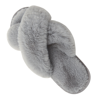 Fuzzy Memory Foam Slippers