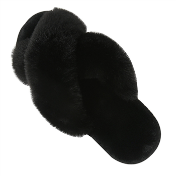 Fuzzy Memory Foam Slippers