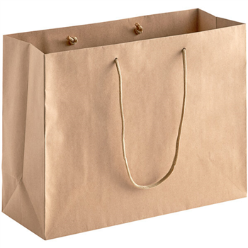 Kraft Shopping Bag with Paper Rope
