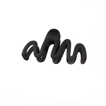 Matte Fish Wave Design Hair Claw Clip