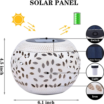 Solar Powered Decorative Lighting Lantern